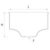 Glass Holder 57X37mm - Image 2