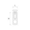 Screw Cable Grippers With Cable Grommet - Image 2