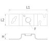 Brackets For Applique 2 Fold - Image 2