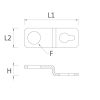 Brackets For Applique 1 Fold - Image 2